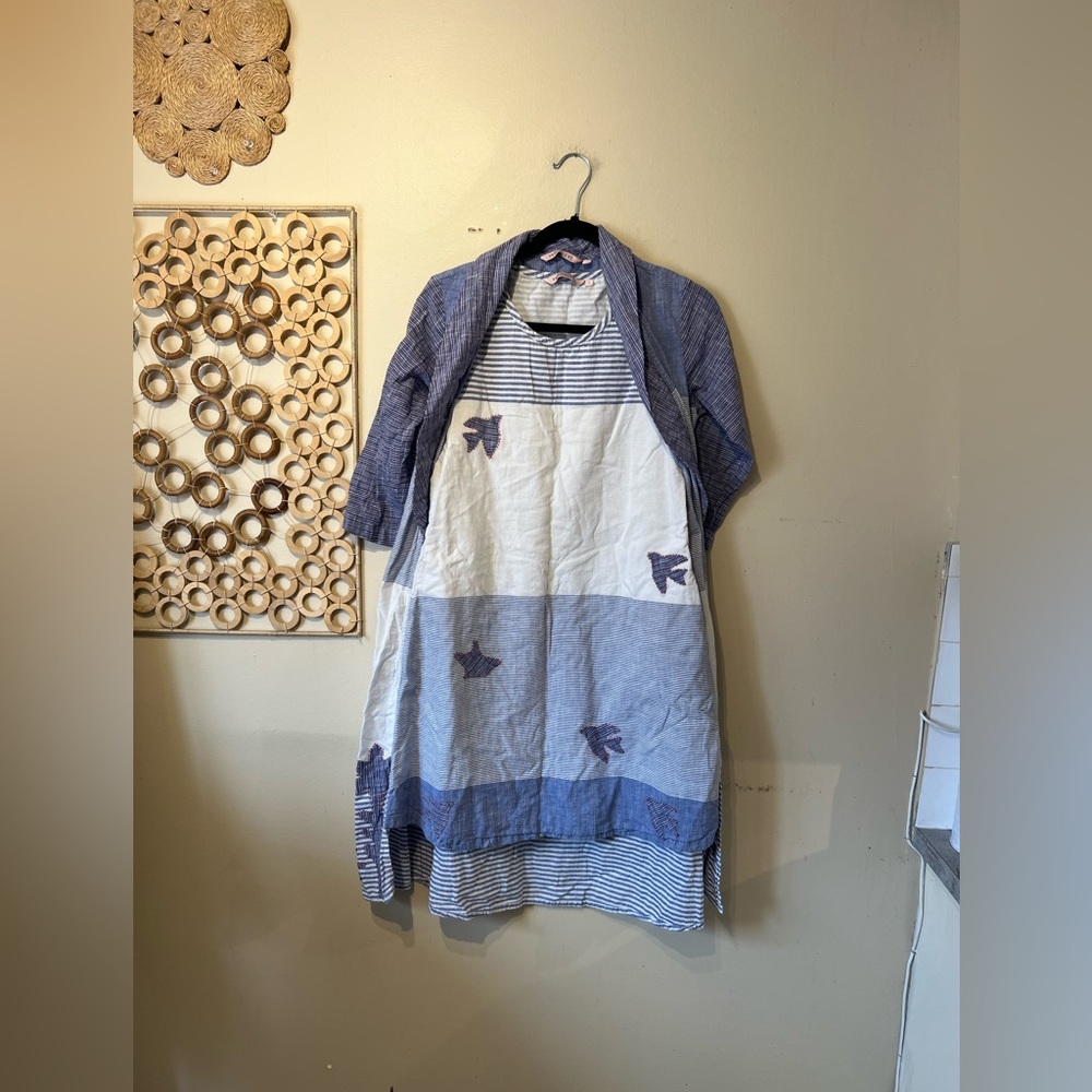 Project eve small women two piece mid length dress…